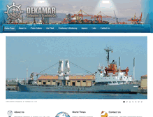 Tablet Screenshot of dekamar.com